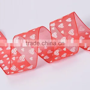 Printed Soft Sheer Ribbon thumbnail-2