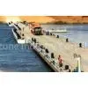 Heavy Loading Capacity Reusable Floating Bridge / Pontoon Bridge With Single Pontoon thumbnail-1
