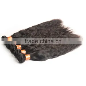 Natural Wave Virgin Brazilian Hair Unprocessed Brazilian Human Hair Weaves Wavy Extension thumbnail-1