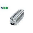 5.2mm Width Rail Mounted Terminal Blocks , 600V 20A AWG 28 - 12 Din Rail Terminal Block thumbnail-1