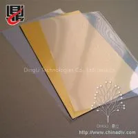 PVC No-Laminating Card Materials Golden thumbnail-1