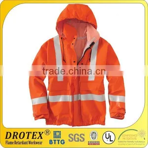 Waterproof Jacket Safety Jacket Hi Vis Class 3 thumbnail-1
