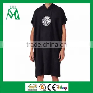 Towel Fabric Hoodies Bathrobe Adult Poncho Xxl Adult Poncho thumbnail-1