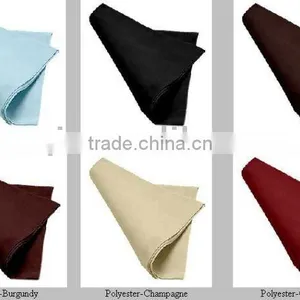 Restaurant Polyester Table Napkins for Weddings 100% Spun Polyester Napkins thumbnail-1