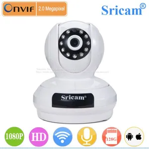 Sricam SP019 Full HD2.0MP Two Way Audio IP Camera Pan/Tilt Indoor Security Camera (White) thumbnail-1