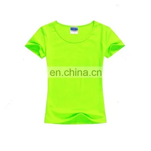 Factory Supply Excellent Quality Ladies' T-shirt With Many Colors thumbnail-1