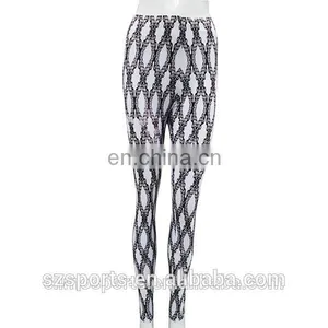 Slimming Leggings, Made of Cotton and Lycra or Spandex High Stretchy Fabric thumbnail-2