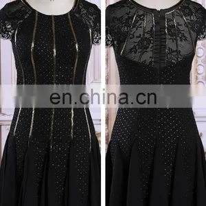 Fantasy Fashion Slim Black Dress thumbnail-6