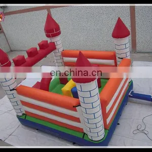 Commercial Small Inflatable Bounce House / Kids Paradise Fun City / Outdoor Castle Bouncer thumbnail-1