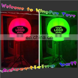 Advertising LED Inflatable Standing Ball Outdoor thumbnail-1