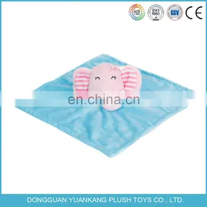 YK ICTI Audit Factory 35cm Plush Animal Soft Cube Blankie for Baby thumbnail-2