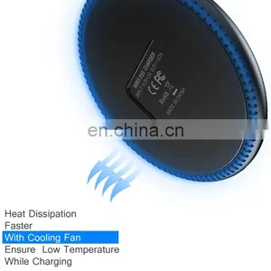 Qi Wireless Charging Pad for IPhone X Wireless Charger, for Note 8 Wireless Charger OEM LOGO thumbnail-3