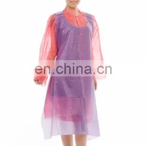 Household Disposable Waterproof PVC Aprons thumbnail-1