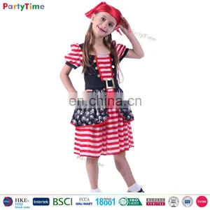 Girls Pirate Costumes for Children Halloween thumbnail-1