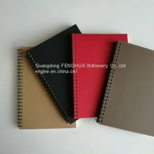 A5 Kraft Paper Spiral Notebook thumbnail-2