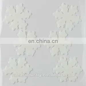 Removable Easily Peel off Jelly Gel Gem Glass Fridge Walmart Supply Santa Claus Christmas Snowflake Window Sticker thumbnail-1