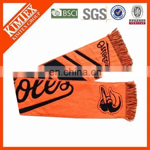 Wholesale Custom Winter Acrylic Football Woven Scarf thumbnail-5