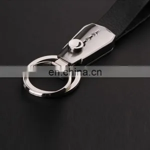 2016 New Design Push Button Leather Key Chains With Decorative Rhinestones thumbnail-2