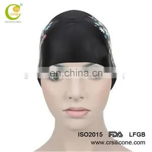 Children Kids Silicone Swim Swimming Cap Cute Cartoon Cap Hat Fish Shark Goldfish thumbnail-1