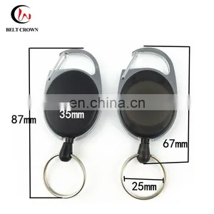 ABS Plastic Yoyo Pull Reel School Office id Badge Reel thumbnail-1