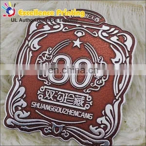 Custom Made Tearproof Aluminum Sticker Label thumbnail-1