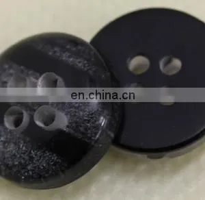 Factory Custom Service Plastic Buttons 4 Holes Full Shiny Luster Shirt Resin Button Sewing Accessories thumbnail-5