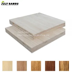 Indoor Used Vertical Laminated Bamboo Plywood 5 Ply Cross Bamboo Timber thumbnail-3
