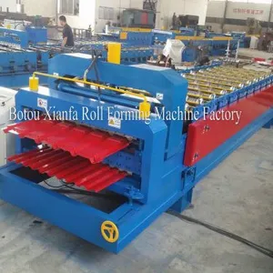 Double Layer Roof Sheet Roll Forming Machine thumbnail-2