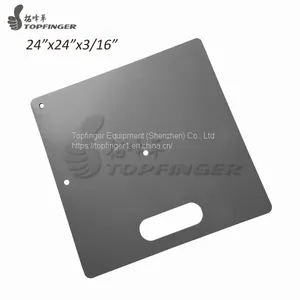 Pipe Use Base Plate Chinese 600*600*5mm With Round Corner thumbnail-1