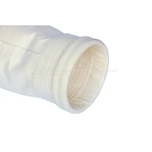 High Temperature Needle Punched Nonwoven 100% Sleeve PTFE Felt Collector Bags Polypropylene Industrial Filter Bag thumbnail-4