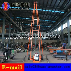 30-meter Pebble Sand Sampling Equip, Exploration Drilling Rig Small Size and Light Weight thumbnail-1