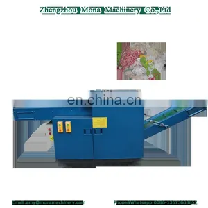 Updated Super Quality Automatic Waste Clothing Nylon Atom Leather Chopping Machine for Sale thumbnail-1