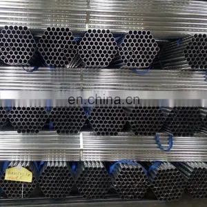 China Zinc Coated /galvanized Round Steel Pipe With Good Price Manufacture thumbnail-1