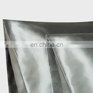 High Quality Fade Resistant Soft 100% Polyester Silky Smooth Queen Satin Pillowcase thumbnail-4