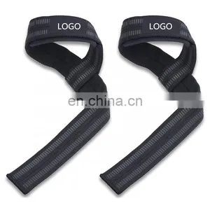 Big Grip No Slip Nylon Lifting Wrist Straps With Padded thumbnail-2