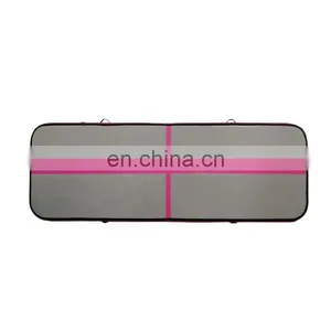Custom Size Color Black and Red Gymnastics Tumbling Air Track Gym Tumble Mat For Sale thumbnail-5