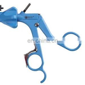 Laparoscopic Grasper With Diam 5mm 10mm Insulated Handle With Rachet Plastic Scissor Clamp thumbnail-2