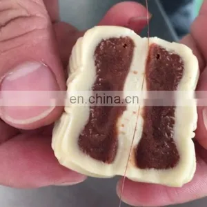 Full Automatic Maamoul Mooncake Encrusting Forming Maker Making Machine/Manufacturer Processing Line For Factory Making Maamoul thumbnail-5