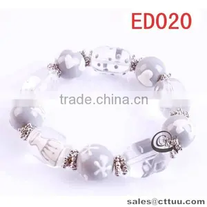 Stretch Handmade Christmas Bracelet thumbnail-1
