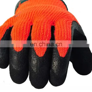 Women Warm Grip Thermal Latex Coated Gloves For Cold Weather Winter thumbnail-2