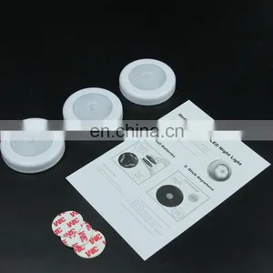 Amazon Hot Seller Wireless Cabinet Home Decoration 3*AAA Dry Battery Powered Motion Sensor Light Lamp Touch Night Light thumbnail-4