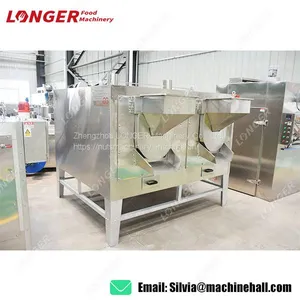 Groundnut Hazelnut Roasting Machine Filbert Nut Roasting Machine for Sale thumbnail-2
