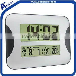 Large Digital LCD Wall Clock thumbnail-1