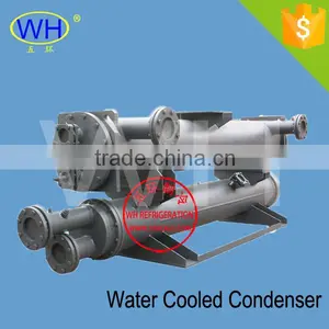 Shell and Tube Water Cooled Condenser for Water Cooled Condensing Unit thumbnail-2