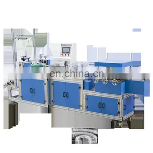 Aluminum Frame Non Woven and Plastic Shower Cap Making Machine thumbnail-1