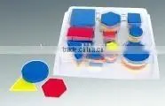 Educational Geometry Model Set, Geometric Figures Slices Set thumbnail-1