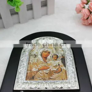 Virgin Mary of Jerusalem Wood Icon thumbnail-4