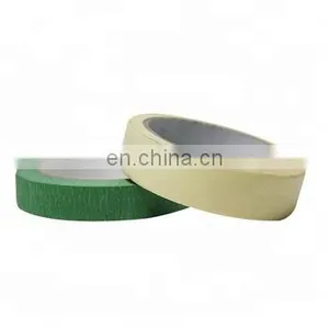 Manufacturer Single Side Thick Rubber Carpet Adhesive Crepe Paper Abro Masking Tape thumbnail-1