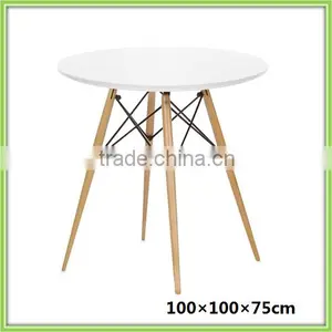 2016 Good Quality White Round Dining Table thumbnail-1