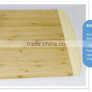 Cutting Board 2 Tone Bamboo Cutting Board Made in China thumbnail-2